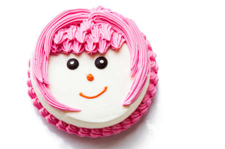 White Cream Cakeの写真素材