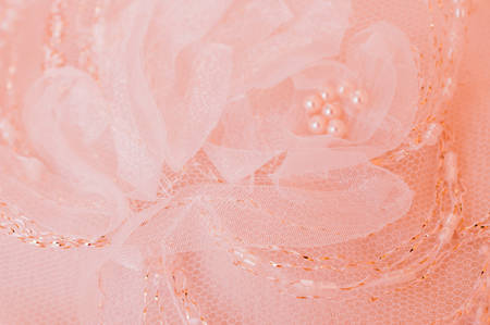 a background image of lace clothの写真素材