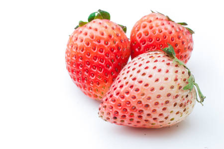 Fresh ripe strawberriesの写真素材