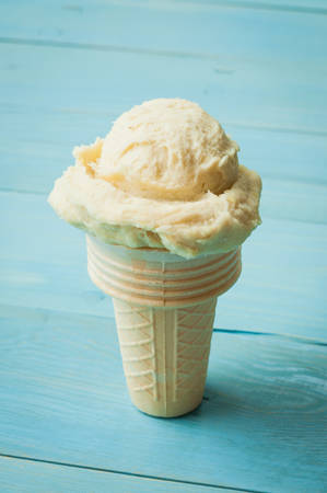 Ice cream coneの写真素材