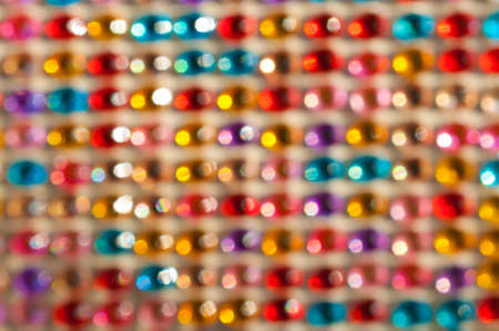 Multicolored defocused bokeh lights for background or textureの写真素材