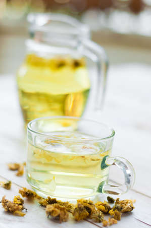 Chinese Chrysanthemum teaの写真素材