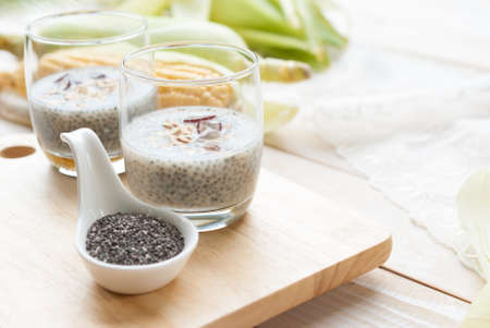 Chia seedsの写真素材
