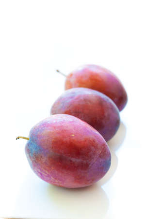 Fresh prunesの写真素材