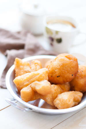Fried bread stick or popularly known as You Tiao, a popular Chinese cuisine