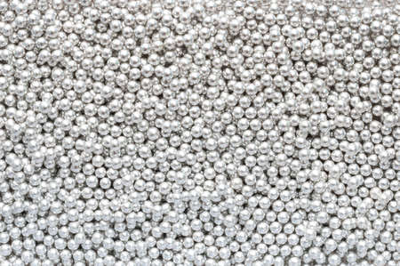 Sprinkles silver ball, cake decorationsの写真素材