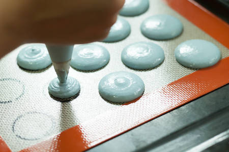 Making Macaronsの写真素材