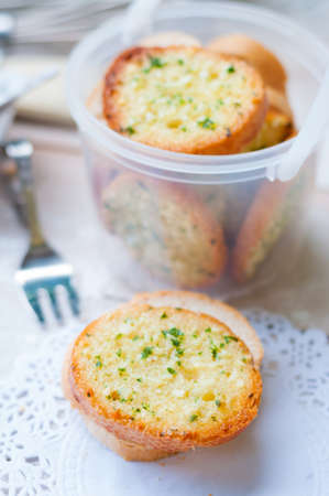 Garlic Breadの写真素材