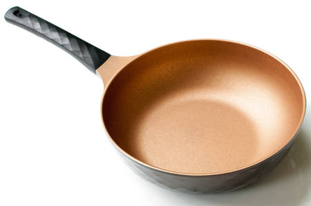 Large frying panの写真素材