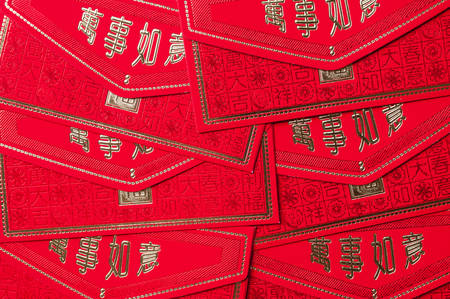 Chinese red Envelopeの写真素材
