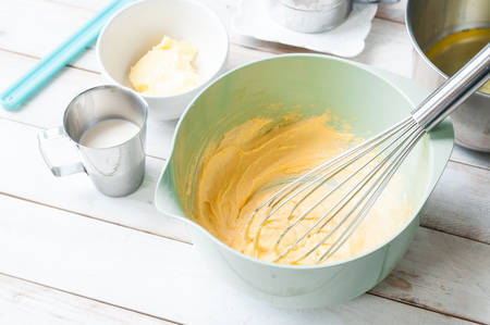 ingredient for baking cakeの写真素材