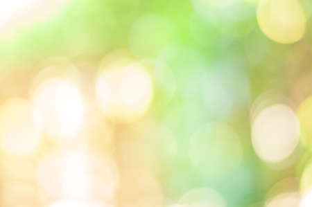 green bokehの写真素材