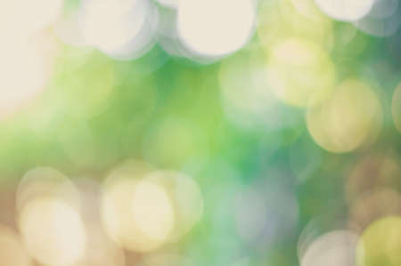 green bokehの写真素材