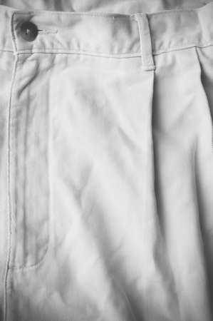 Grey canvas shorts backgroundの写真素材