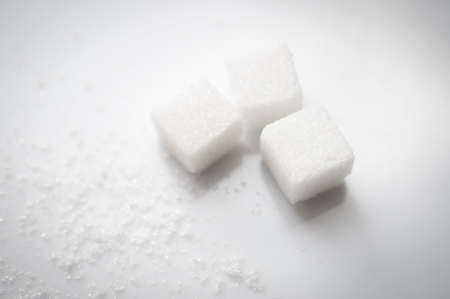 sugar cubes in a bowl in pastel tone