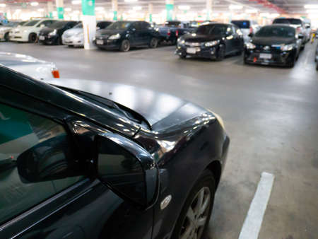 Car park in department store
