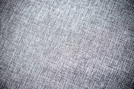 Grey linen cloth textuteの写真素材