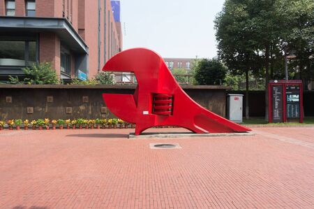 Spanner statueのeditorial素材