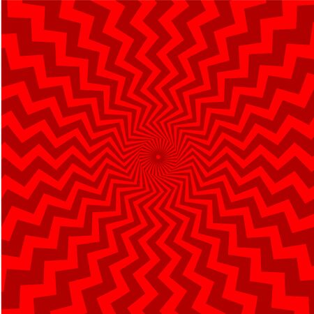 Striped abstract twisted illusion background patterns. illusion of distorted surface. twister stripes - Vector, illustrationのイラスト素材