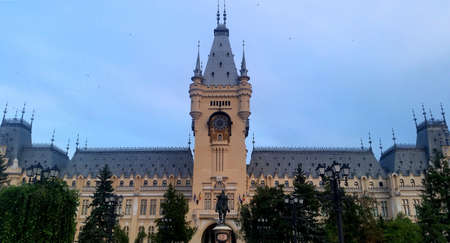 The Palace of Culture in Iasi is the main attraction point of the Moldavian capital.のeditorial素材