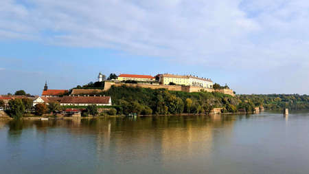 Novi Sad, Serbia, September 12,2017:  Petrovaradin fortress near Novi Sadのeditorial素材