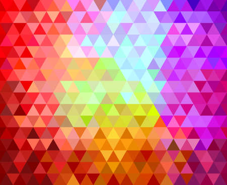 colorful triangles - geometric background. vectorのイラスト素材