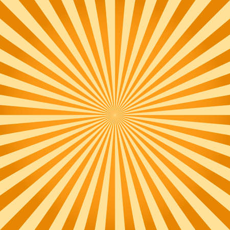 Sunburst pattern, ray background television vintage, retro round lines - vector illustration fully editable, you can change form and colorのイラスト素材