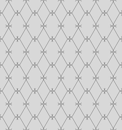 decoration seamless grid ornament pattern, vector background fully editable, you can change form and colorのイラスト素材