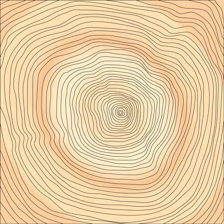 wooden cut texture - vector illustration, you can easily change the color and sizeのイラスト素材