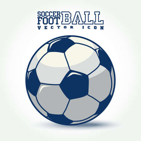 soccer ball icon, football game symbol. vectorのイラスト素材