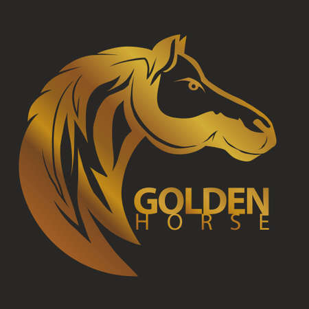 Horse head vectorのイラスト素材
