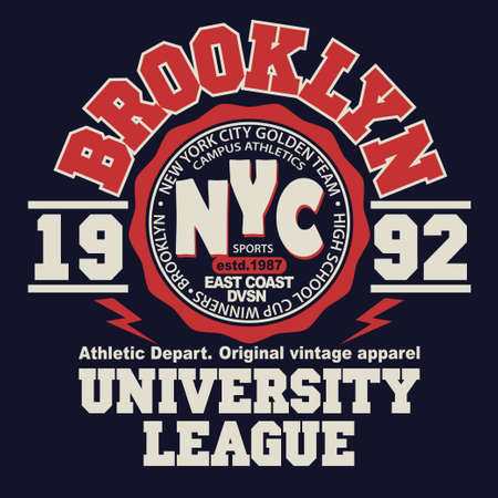 Sport t-shirt graphicsのイラスト素材