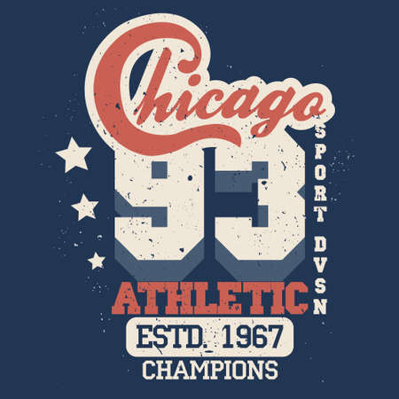 Sport t-shirt graphicsのイラスト素材