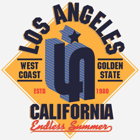 Brooklyn t-shirt graphicsのイラスト素材