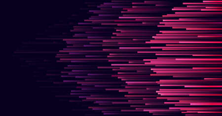 Speed lines technology Data connection abstract background. Network and futuristic concept. Energy Light and Digital stripes moving fast. Vectorのイラスト素材