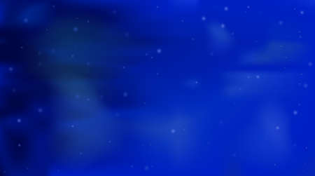 Blue sky with sparkling stars. Vector astronomy illustrationのイラスト素材
