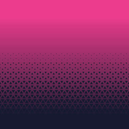 Halftone triangle pattern. Seamless Geometric Background. Vectorのイラスト素材