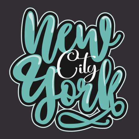 Sport t-shirt graphics. New York City athletic apparel design. Vectorのイラスト素材