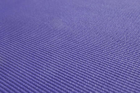 View of purple yoga mat from angleの写真素材