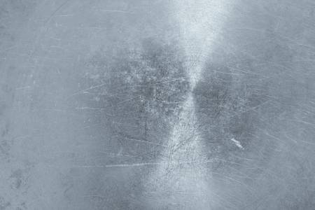 Stainless steel with scratches. Focus across entire surface.の写真素材