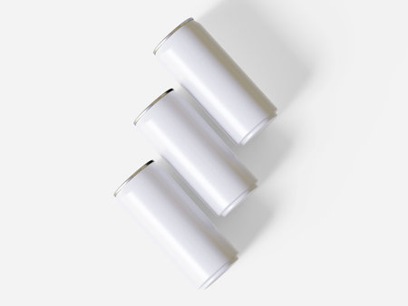 White soda packaging that looks realistic