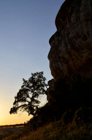 Bakhchisaray mountain Kalasunの写真素材