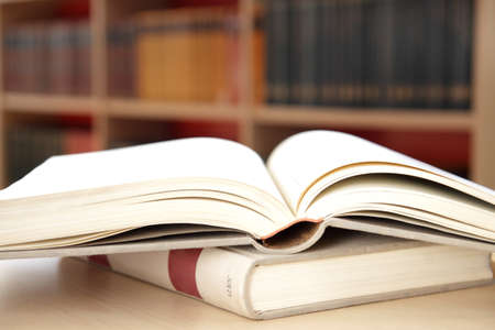 books in the city library