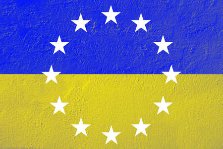 Ukraine has a chance to join the European Unionの写真素材