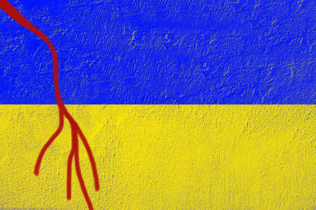 The struggle for the independence of Ukraineの写真素材