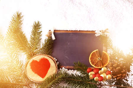Christmas image decorationの写真素材
