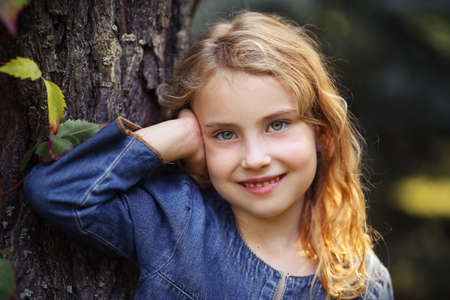 lovely smiling young girl