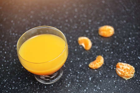 freshly squeezed citrus juiceの写真素材