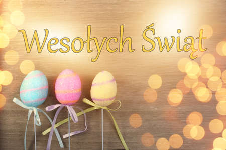 Happy Easter colorful card