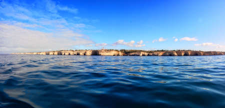 view of the ocean and cliffs in portugal